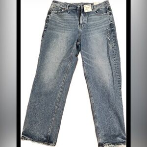 AE Super High Rise Straight Jeans